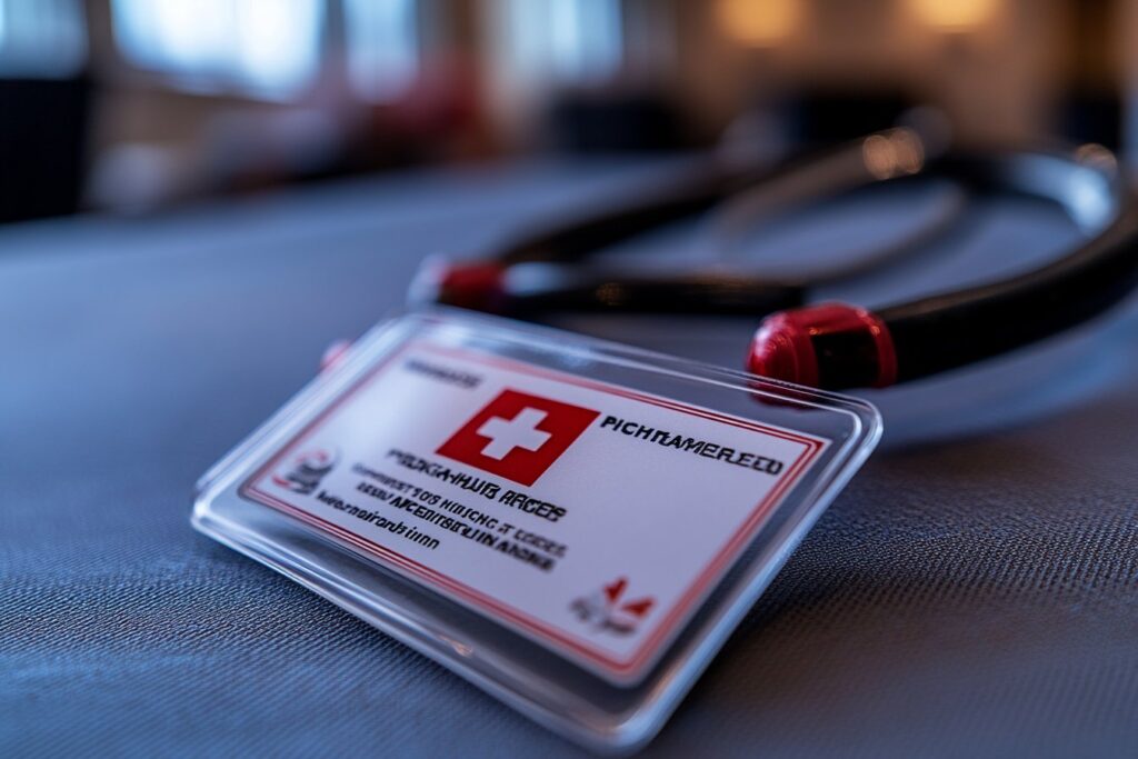 Badge professionnel de santé : l&rsquo;outil indispensable pour une identification efficace