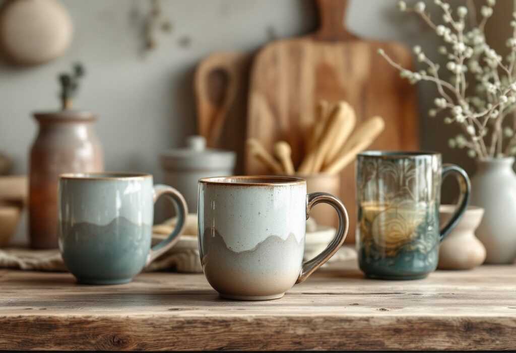 Des mugs thermoréactifs aux verres sculptés : les accessoires qui pimpent votre cuisine
