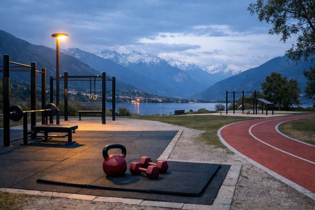 Rester en forme en Lombardie salles et parcs sportifs