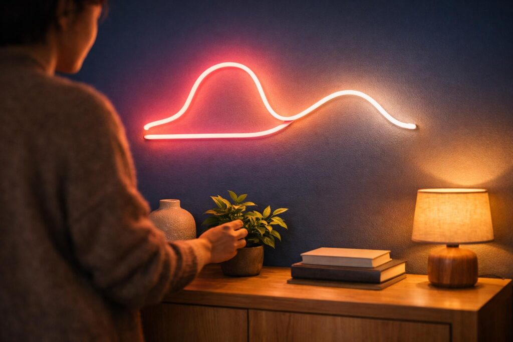 Comment Mettre en Valeur un Mur avec un Néon